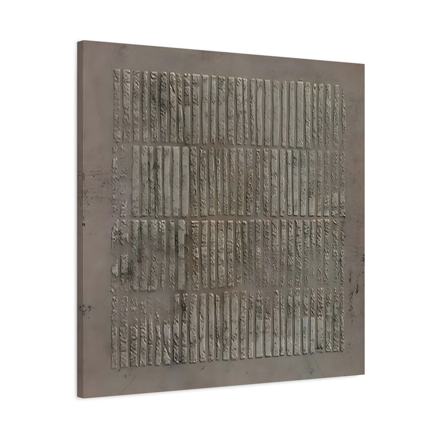 Wabi - Sabi Canvas 3D Minimalist Texture Print - Neutral Wall Art - YesArtYes