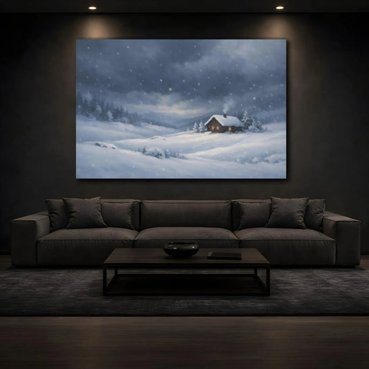 Best Canvas Wall Art for Modern Living Rooms (2026 Guide) - YesArtYes