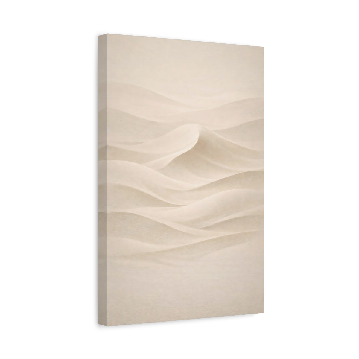 Nature Sand Dunes Beige - Canvas Wall Art Print