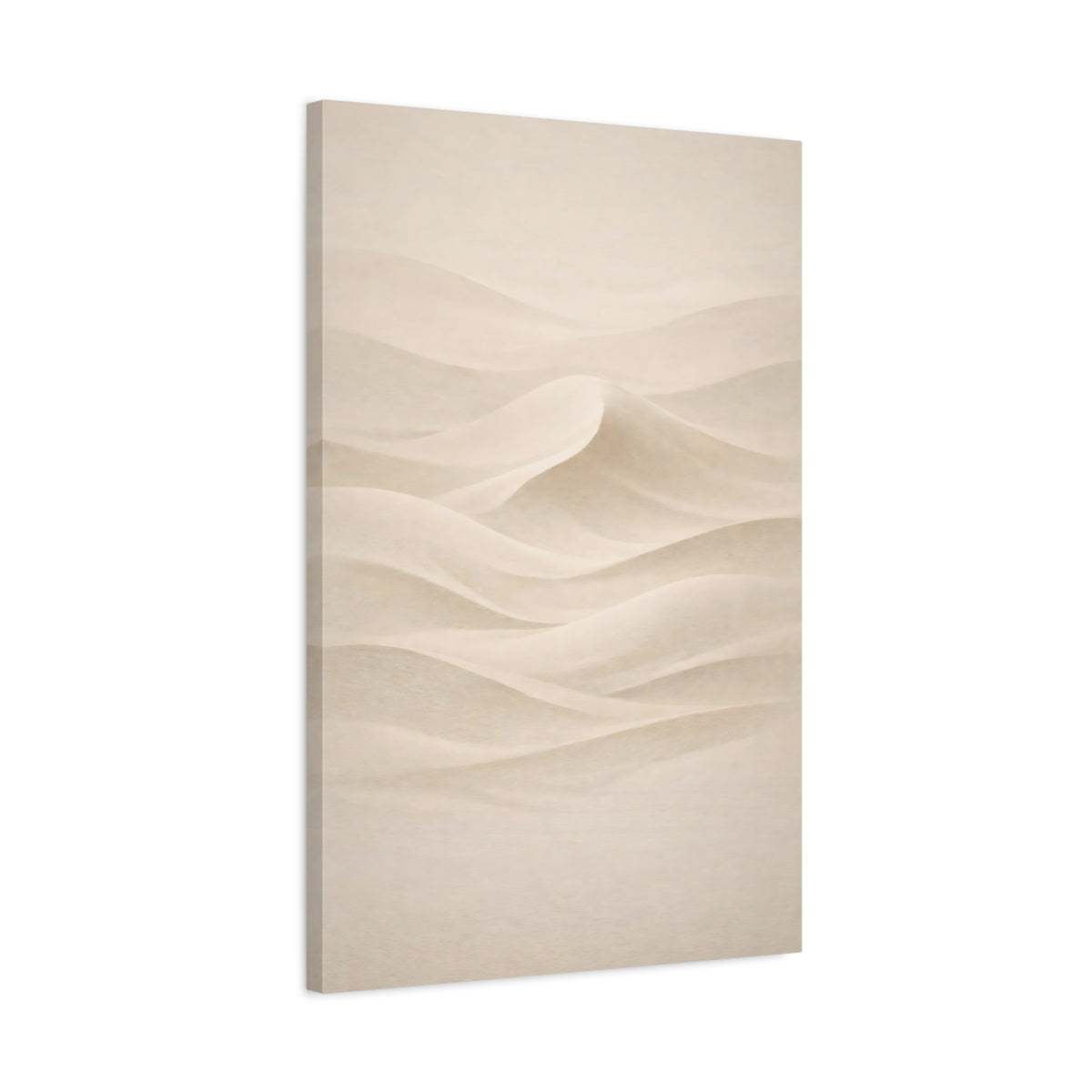 Nature Sand Dunes Beige - Canvas Wall Art Print