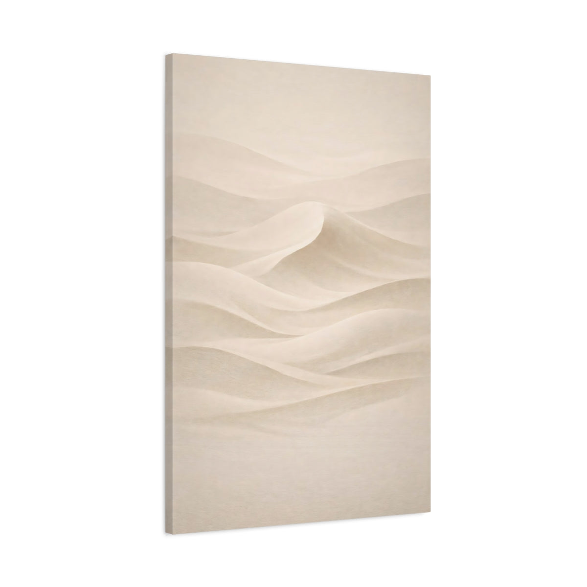 Nature Sand Dunes Beige - Canvas Wall Art Print