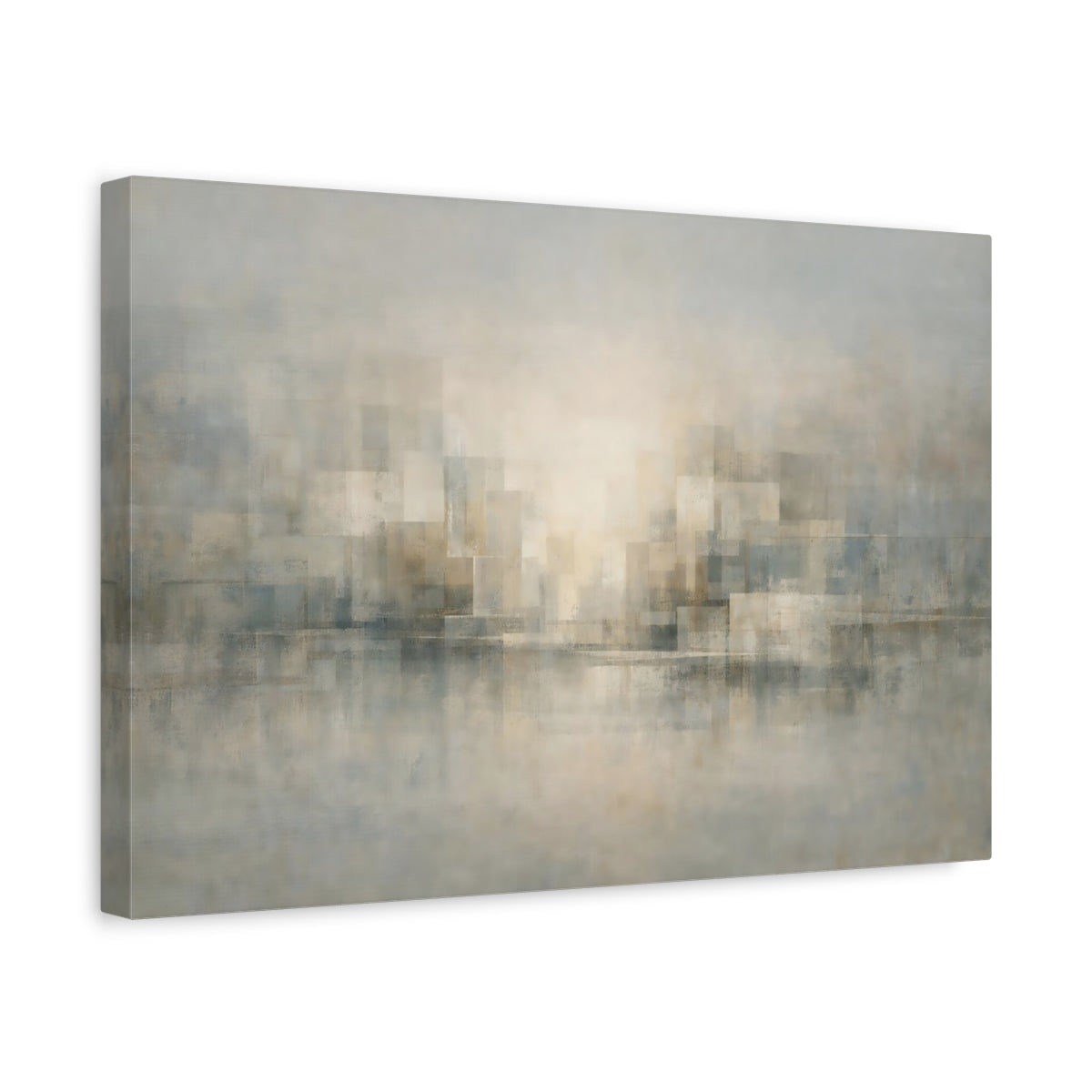 Urban Abstract Shapes - Canvas Wall Art Print