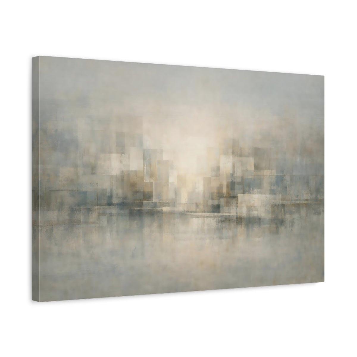 Urban Abstract Shapes - Canvas Wall Art Print