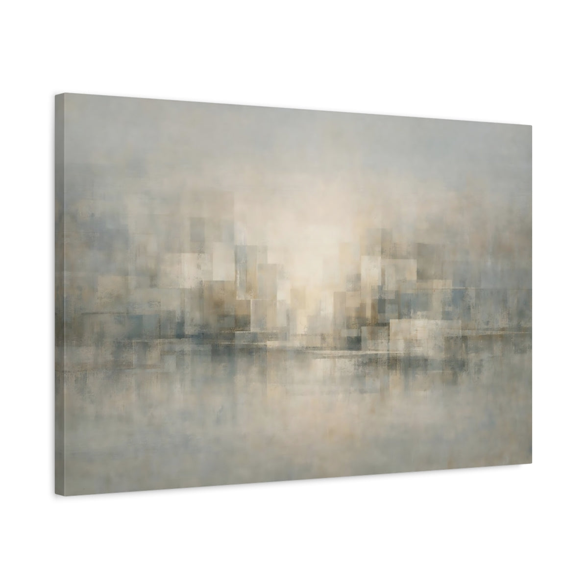 Urban Abstract Shapes - Canvas Wall Art Print
