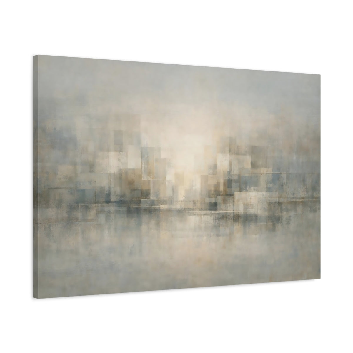 Urban Abstract Shapes - Canvas Wall Art Print