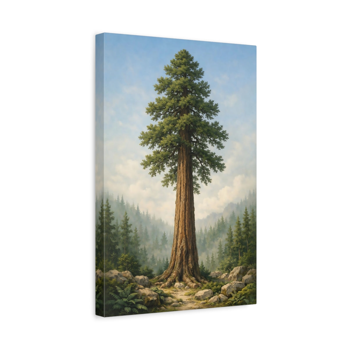 Nature Giant Tree Landscape - Canvas Wall Art Print