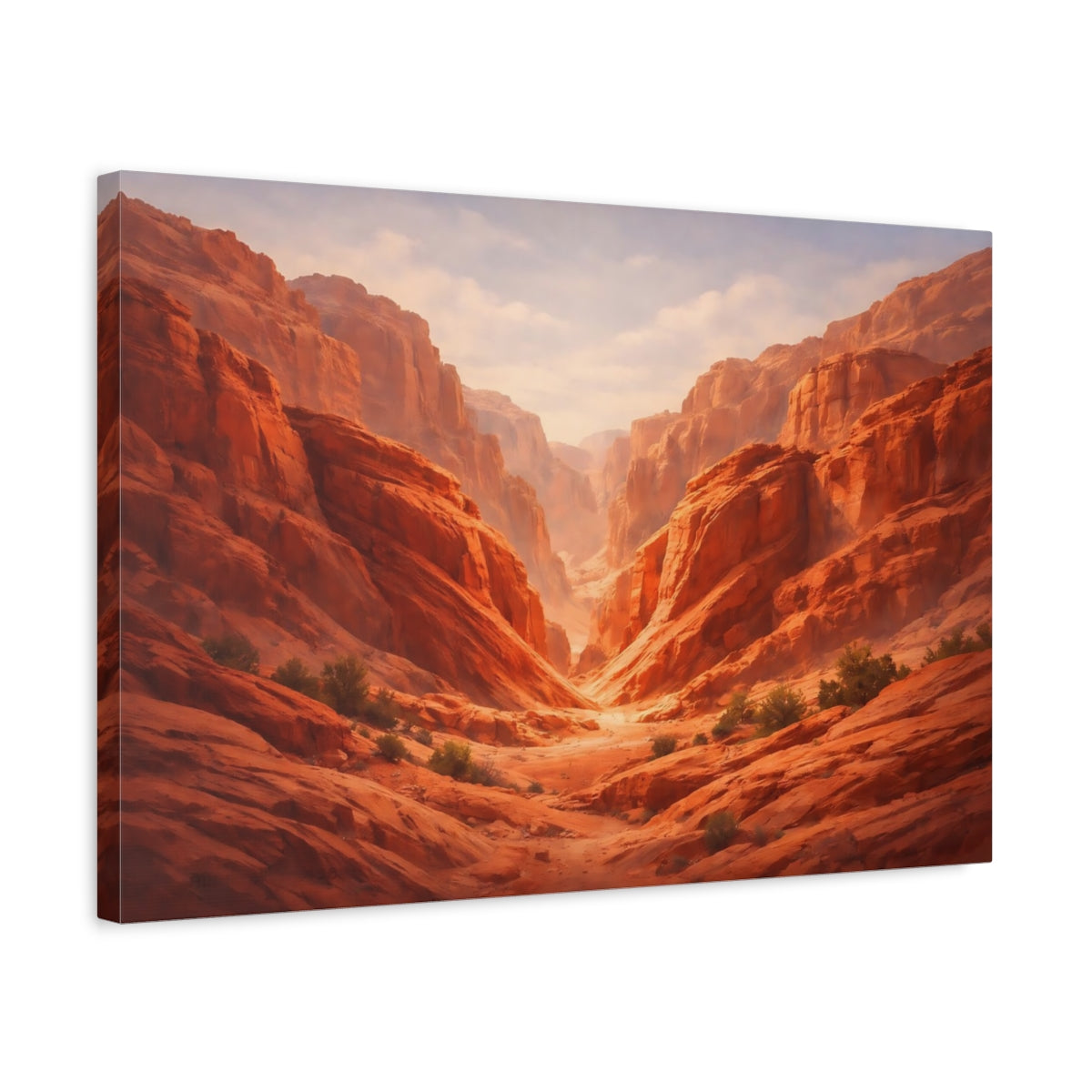 Nature Red Canyon - Canvas Wall Art Print