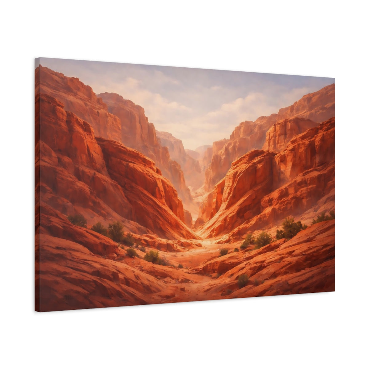 Nature Red Canyon - Canvas Wall Art Print