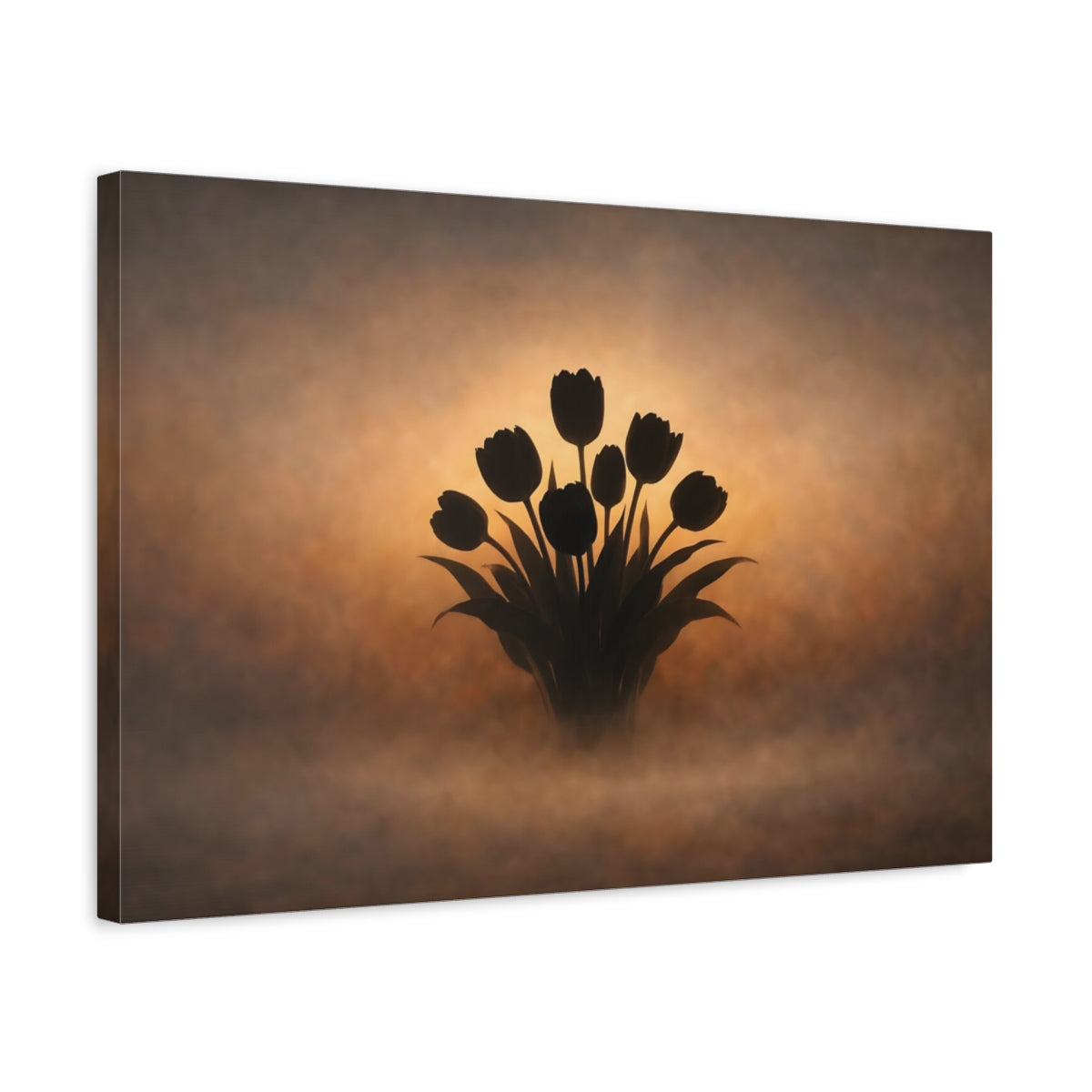 Flower Tulip Floral - Canvas Wall Art Print