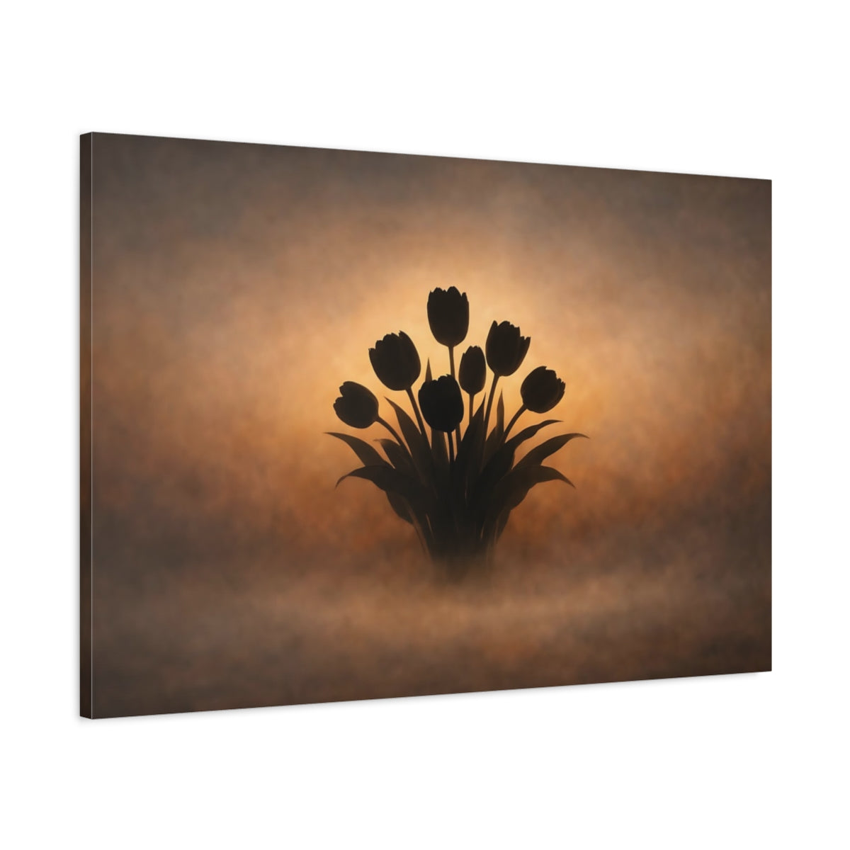 Flower Tulip Floral - Canvas Wall Art Print