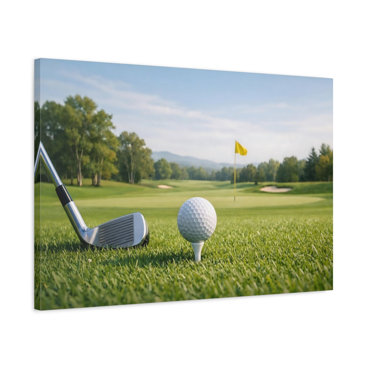 Golf Ball Sports - Canvas Wall Art Print