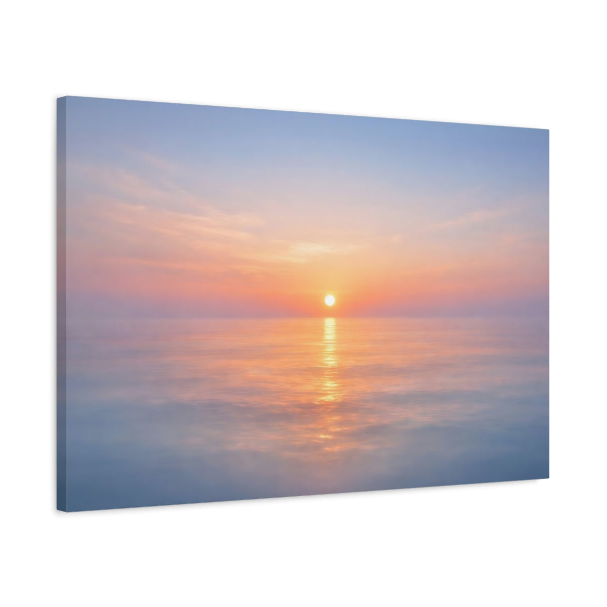 Nature Ocean Sunset - Canvas Wall Art Print