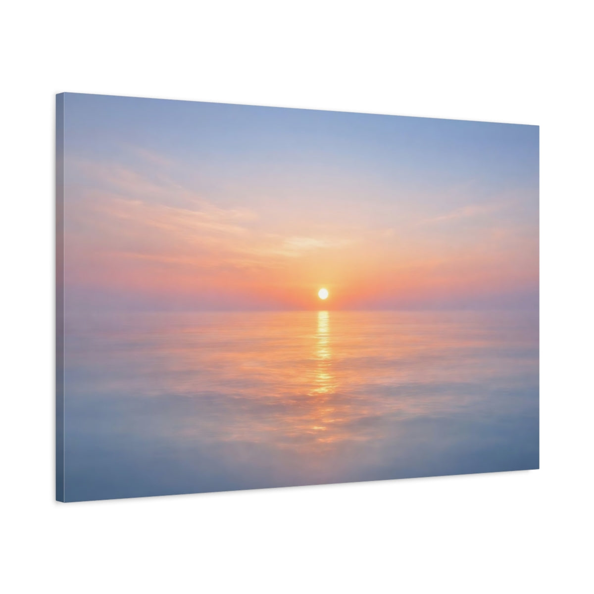 Nature Ocean Sunset - Canvas Wall Art Print