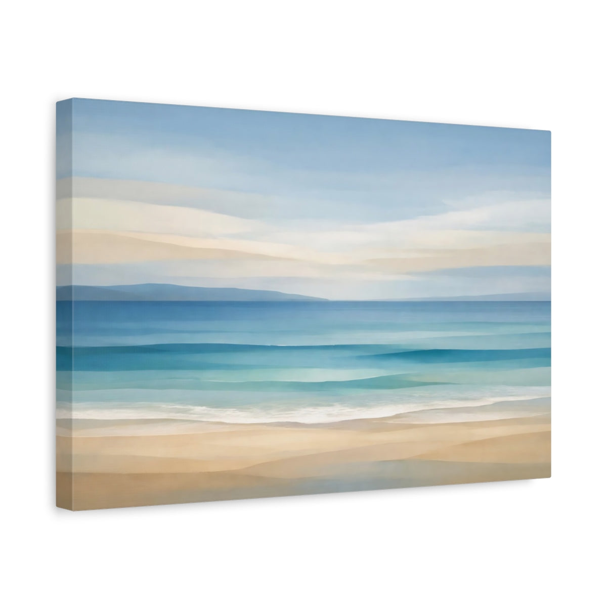 Abstract Seascape Beach Nature - Canvas Wall Art Print