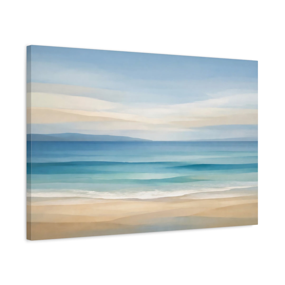 Abstract Seascape Beach Nature - Canvas Wall Art Print