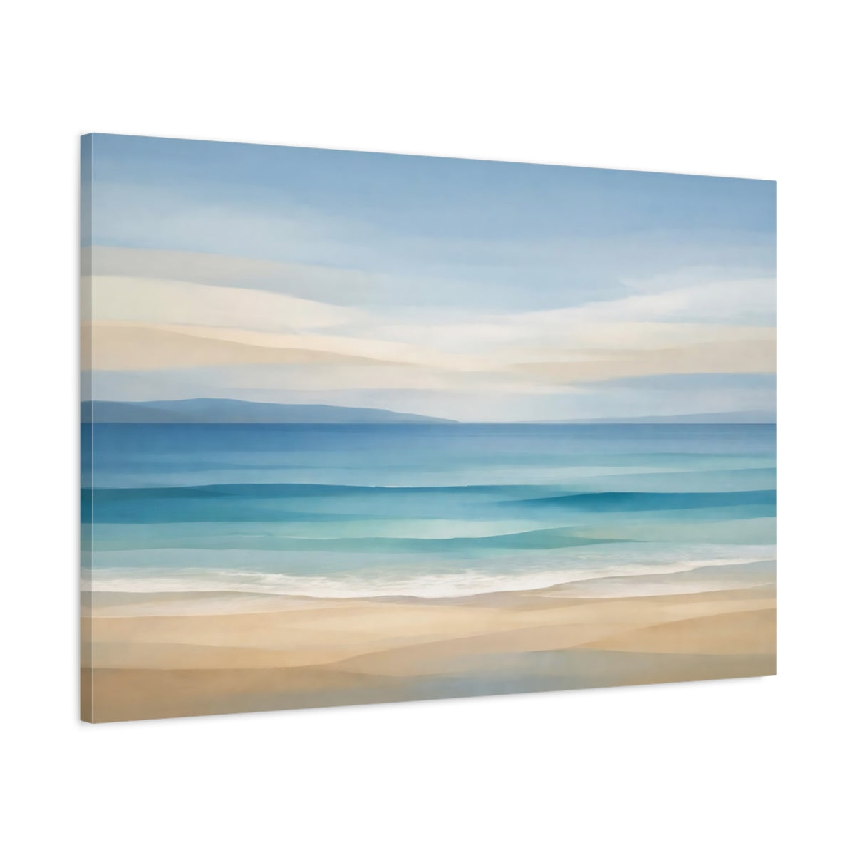 Abstract Seascape Beach Nature - Canvas Wall Art Print