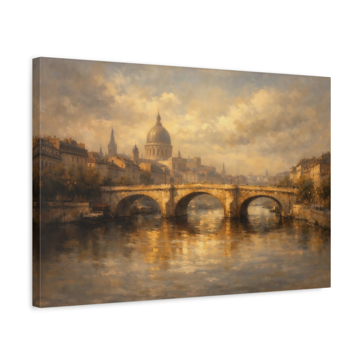 Side Mockup 3. Urban Heavy Plaster Texture Dramatic Light shown as stretched canvas wall art