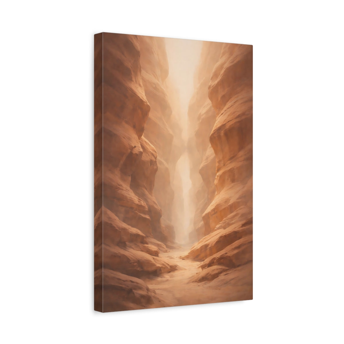 Nature Canyon Orange - Canvas Wall Art Print
