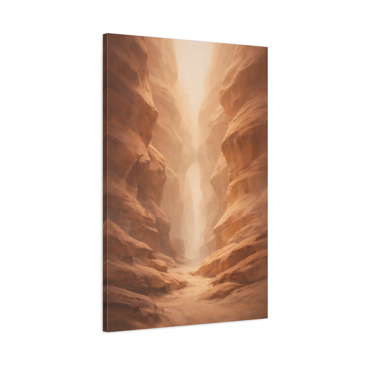 Nature Canyon Orange - Canvas Wall Art Print