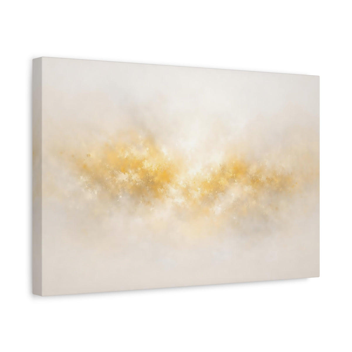 Art Abstrait avec Accents Dorés - Impression sur Toile