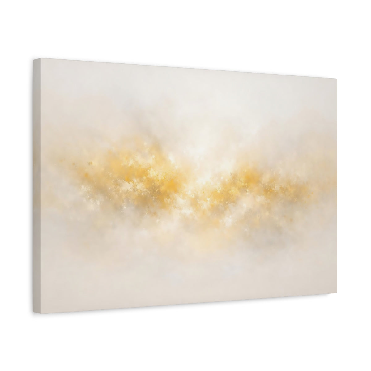 Art Abstrait avec Accents Dorés - Impression sur Toile