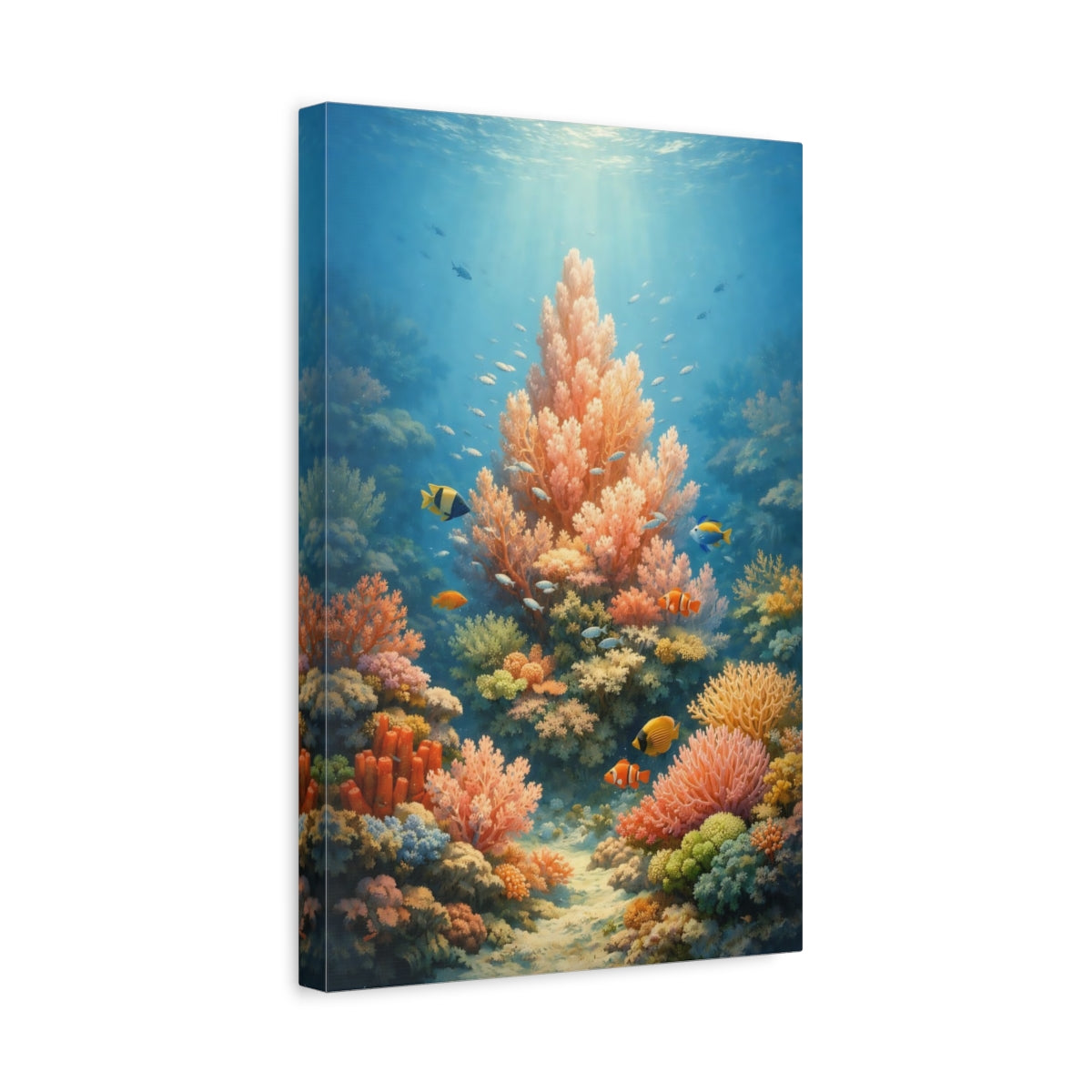 Nature Coral Reef Underwater - Canvas Wall Art Print
