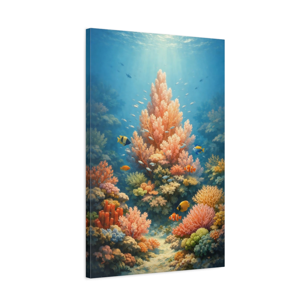 Nature Coral Reef Underwater - Canvas Wall Art Print