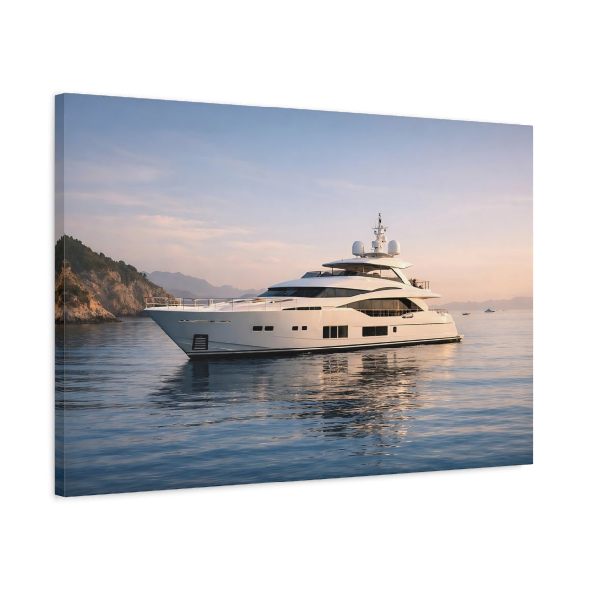 Yacht de luxe "Nature" - Impression sur toile