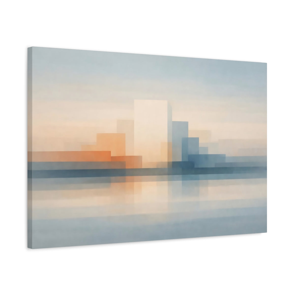 Urban Abstract Forms - Canvas Wall Art Print
