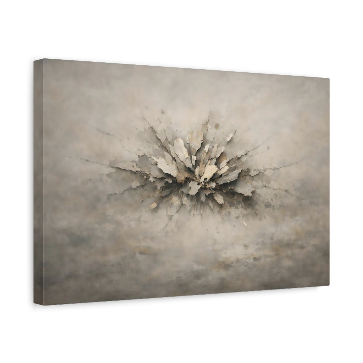 Nature Wabi Sabi Texture Abstract Burst - Canvas Wall Art Print