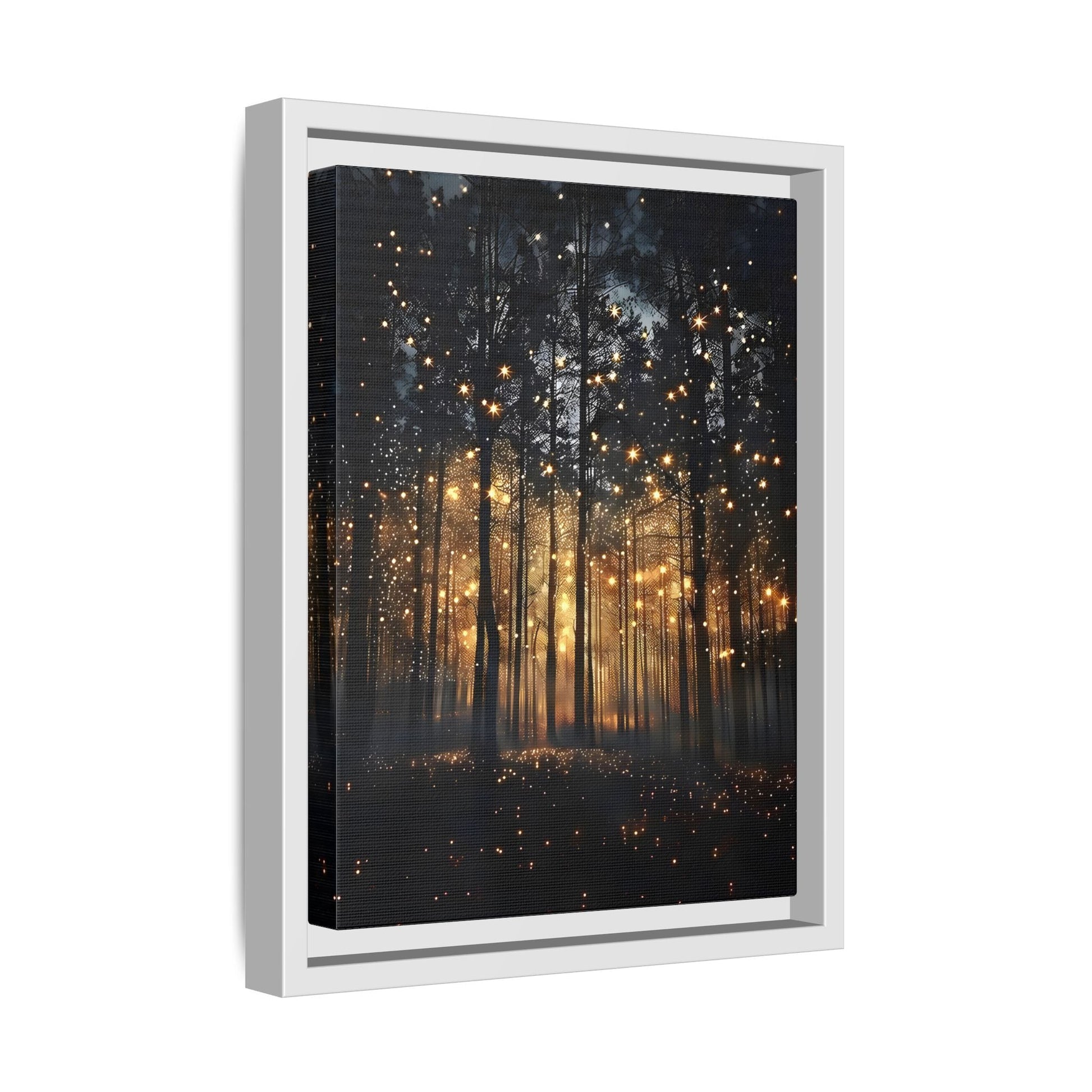 Botanical Forest Firefly Canvas Prints, Artful Nature Wall Art