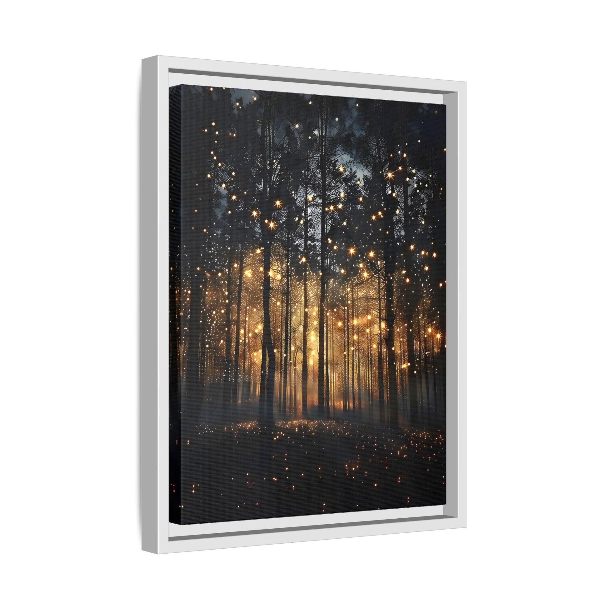 Botanical Forest Firefly Canvas Prints, Artful Nature Wall Art