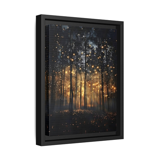 Botanical Forest Firefly Canvas Prints, Artful Nature Wall Art