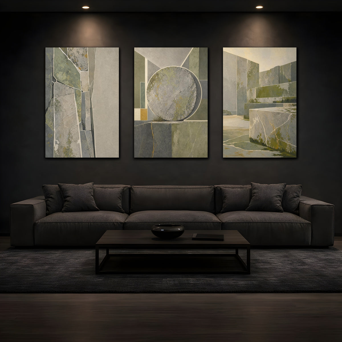 Coordinated trio room mockup 1