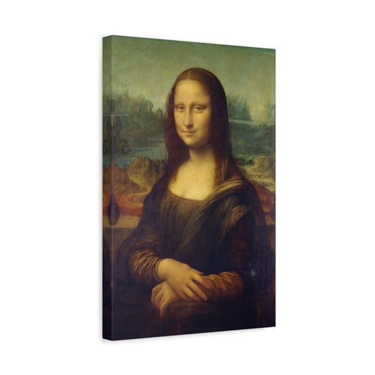 Canvas Mona Lisa Wall Art Print Reproduction