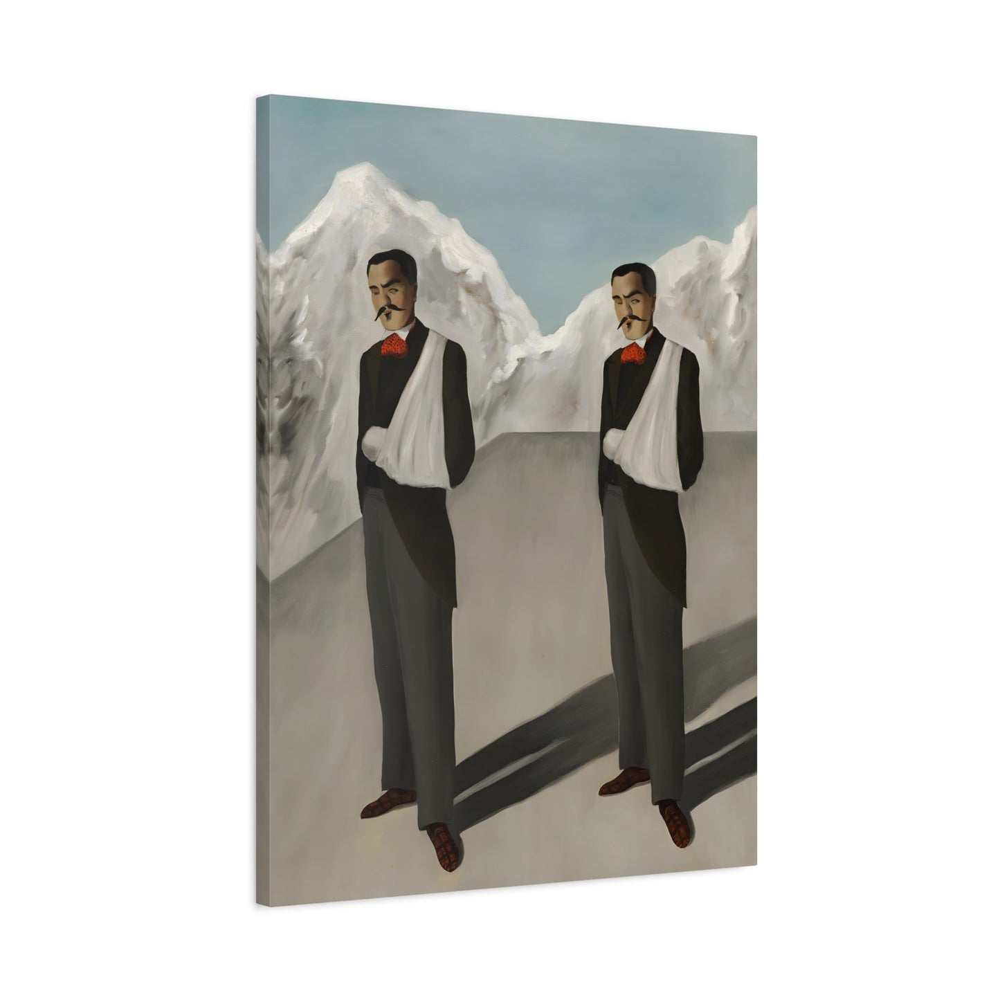 Canvas Print Imprudent - Wall Art Rene Magritte Prints for Home Decor