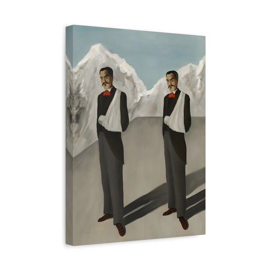 Canvas Print Imprudent - Wall Art Rene Magritte Prints for Home Decor