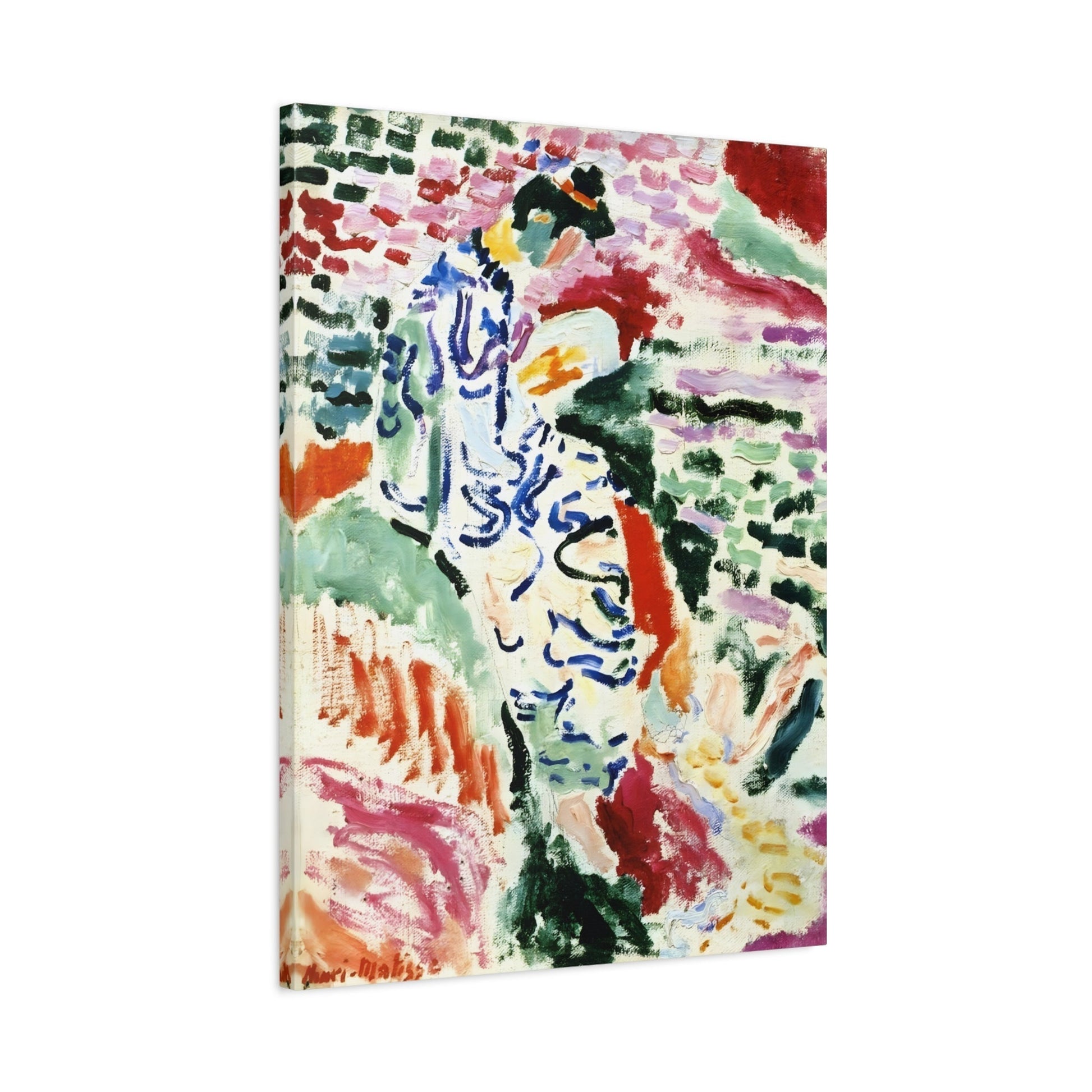 Canvas Wall Art Print - Henri Matisse Japanese Woman by Water