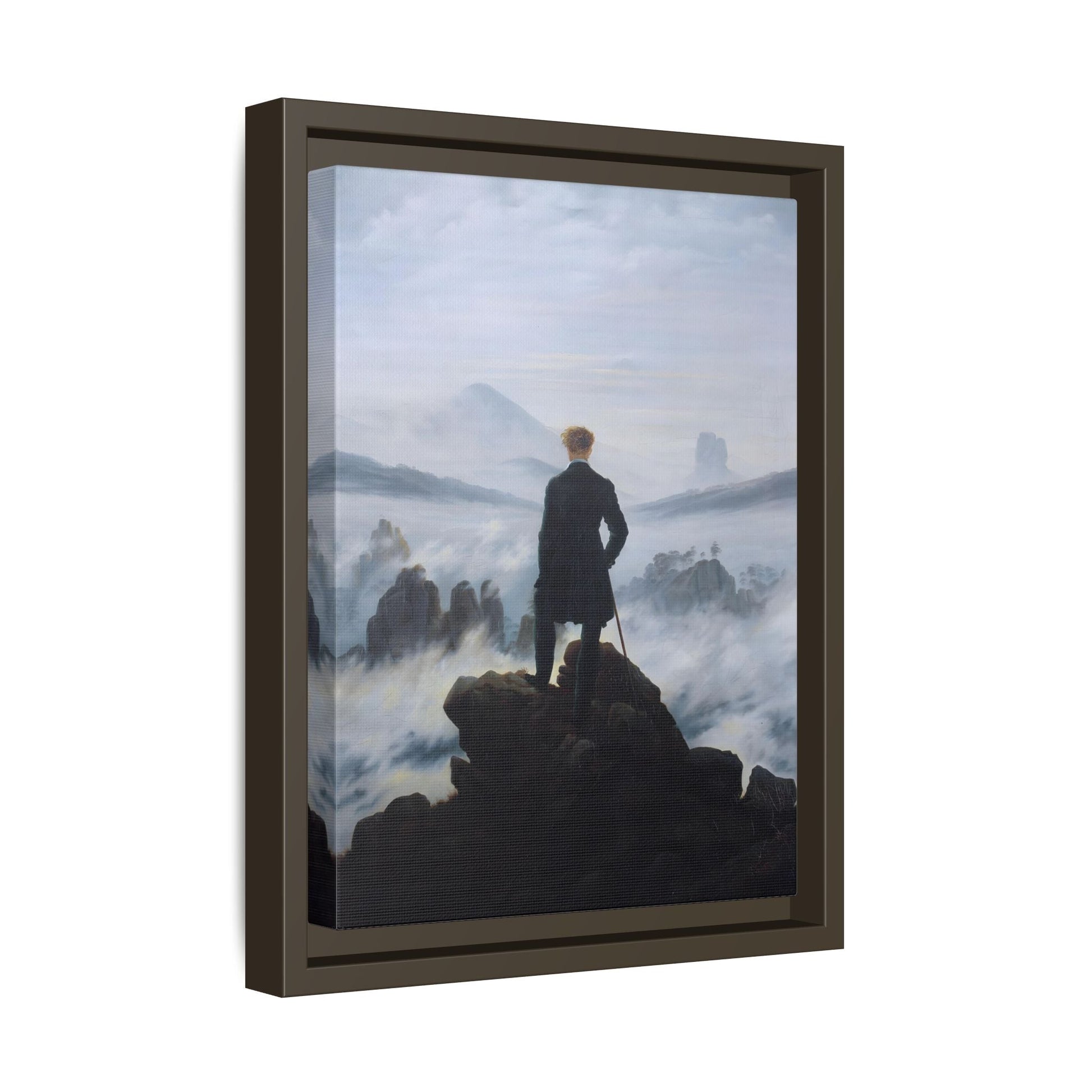 Caspar David Friedrich Canvas Print Wall Art Print - The Wanderer Above the Sea of Fog