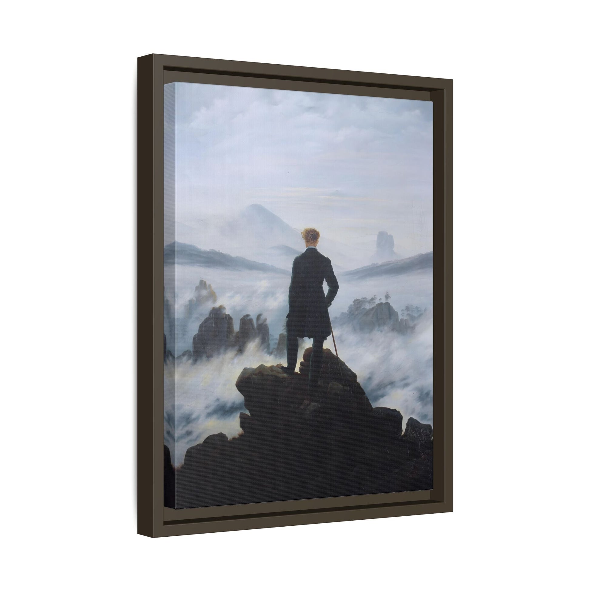Caspar David Friedrich Canvas Print Wall Art Print - The Wanderer Above the Sea of Fog