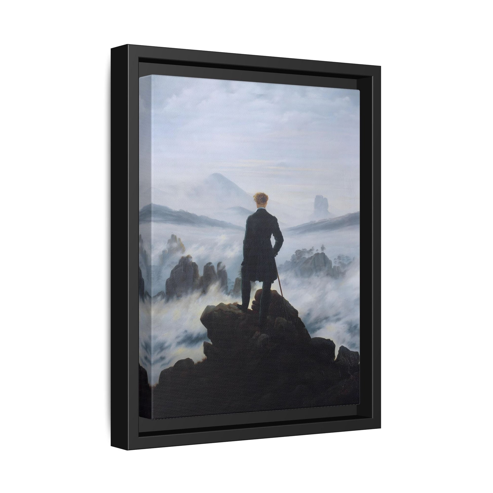 Caspar David Friedrich Canvas Print Wall Art Print - The Wanderer Above the Sea of Fog