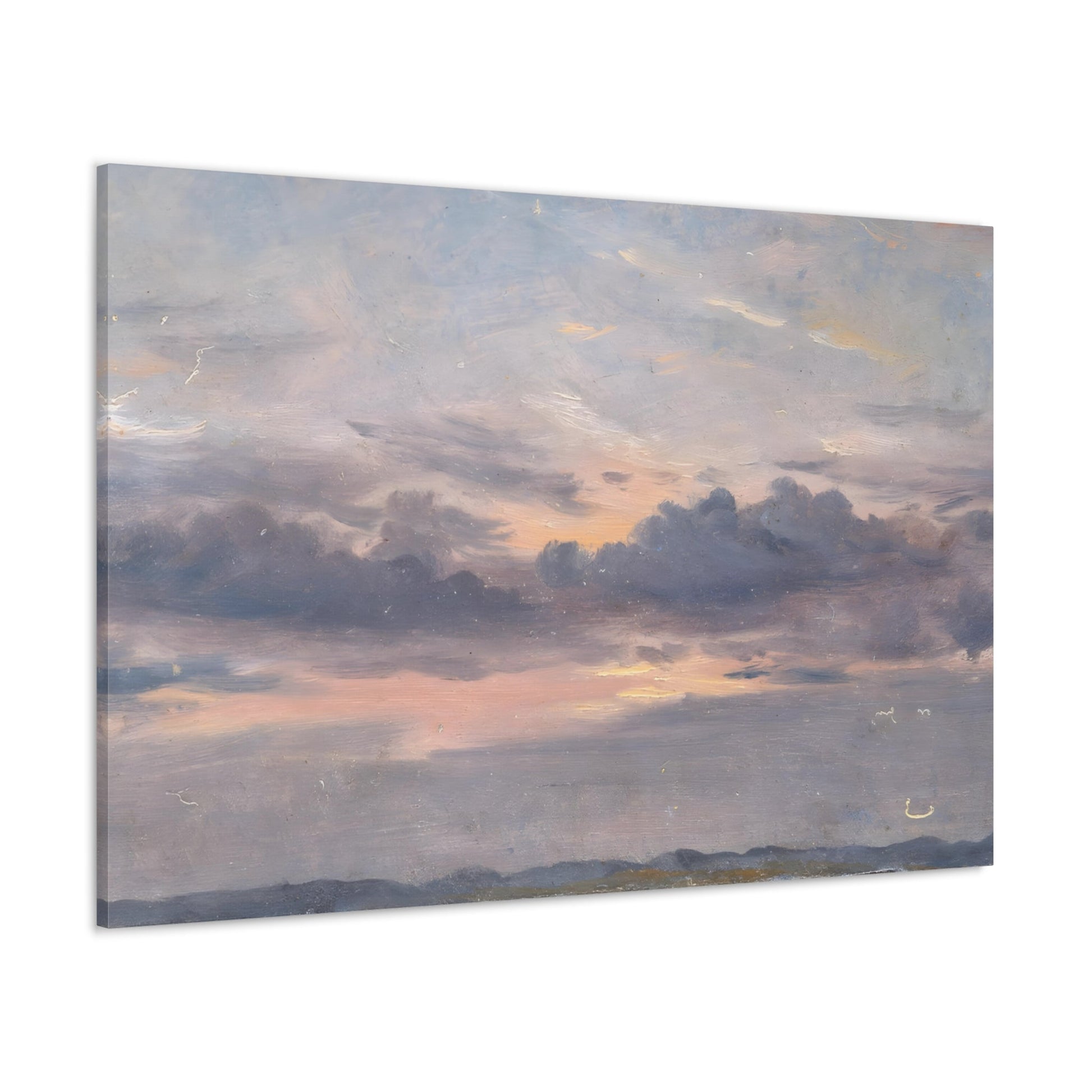 Constable Cloud Sky Romantic Sunset Canvas Print - Landscape Wall Art Prints