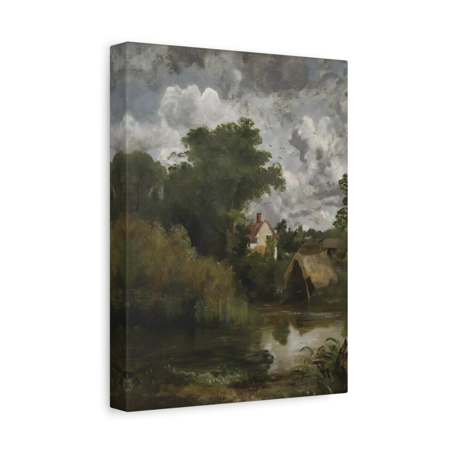 Constable Study for White Horse - Landscape Artwork Canvas Art Print