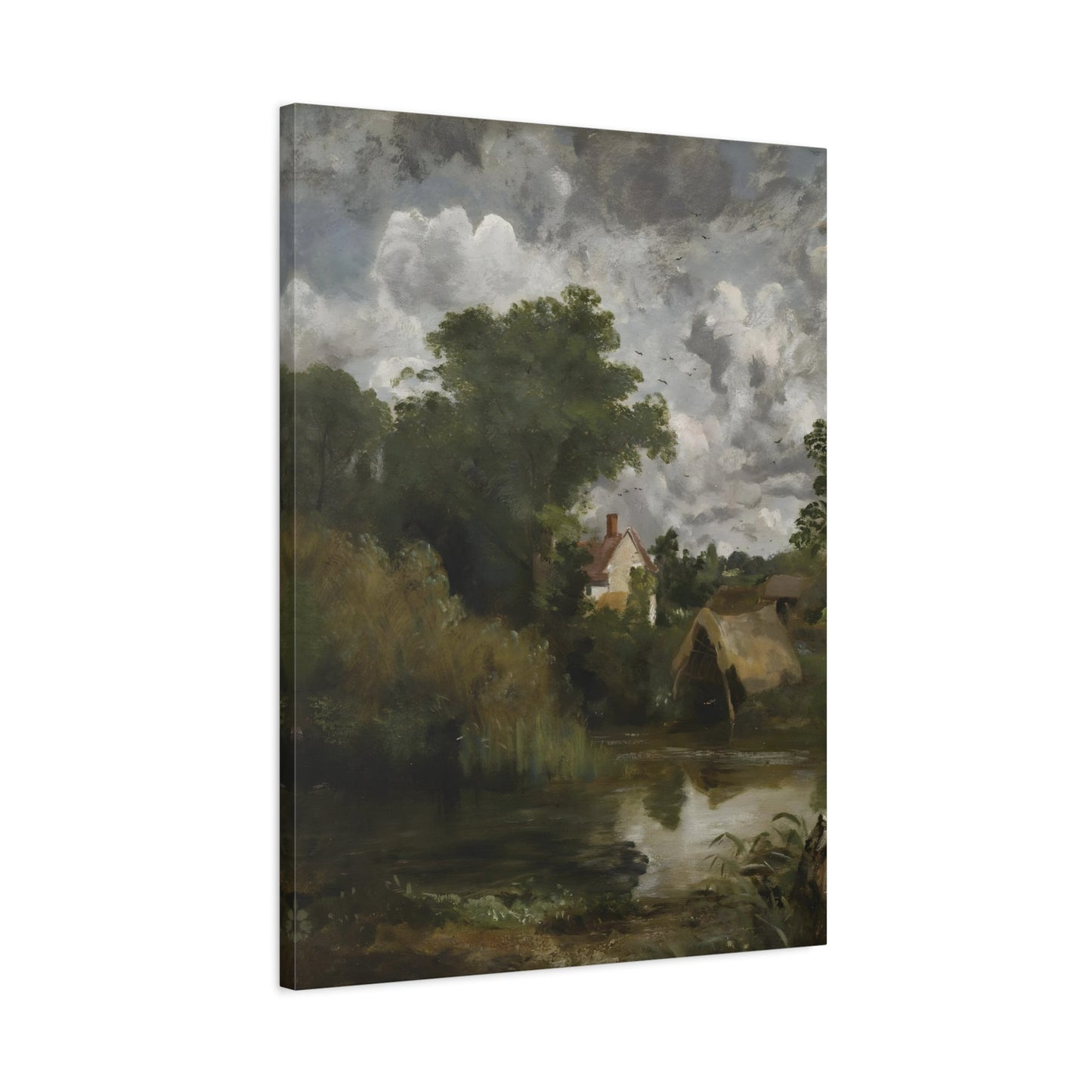 Constable Study for White Horse - Landscape Artwork Canvas Art Print