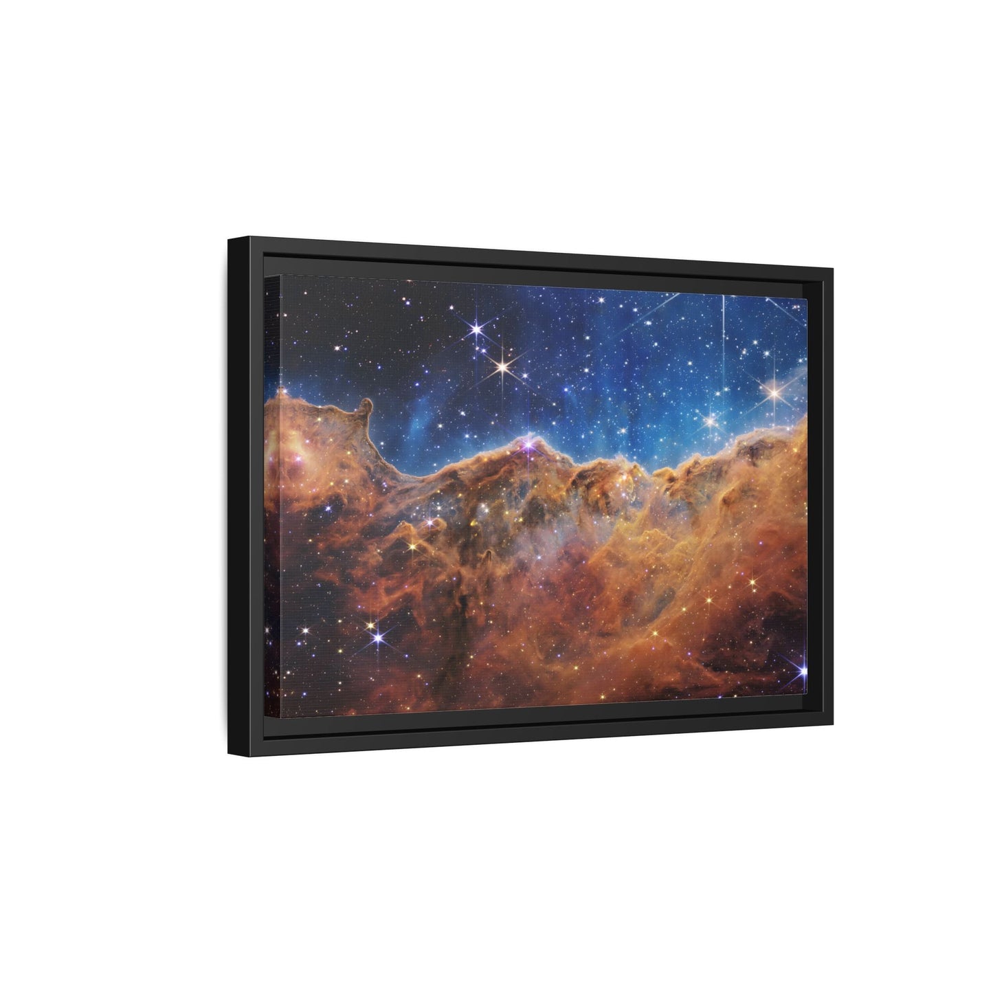 Cosmic Cliffs Canvas Wall Art Print - NASA James Webb Space Telescope