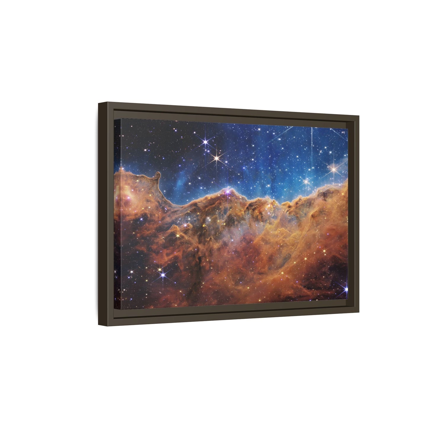 Cosmic Cliffs Canvas Wall Art Print - NASA James Webb Space Telescope
