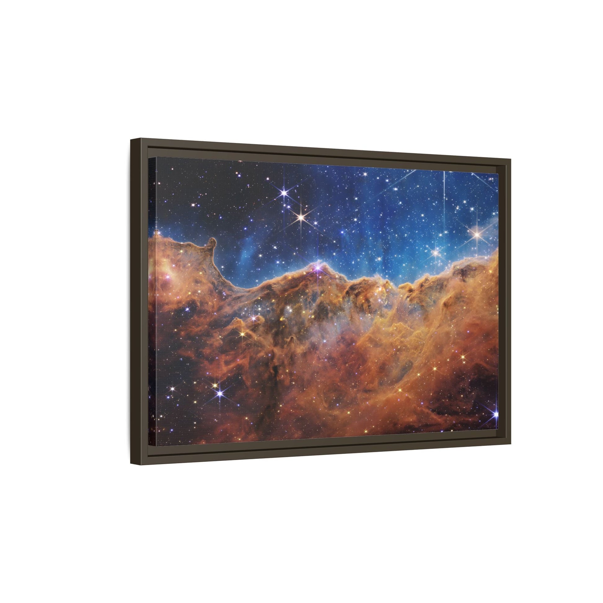 Cosmic Cliffs Canvas Wall Art Print - NASA James Webb Space Telescope