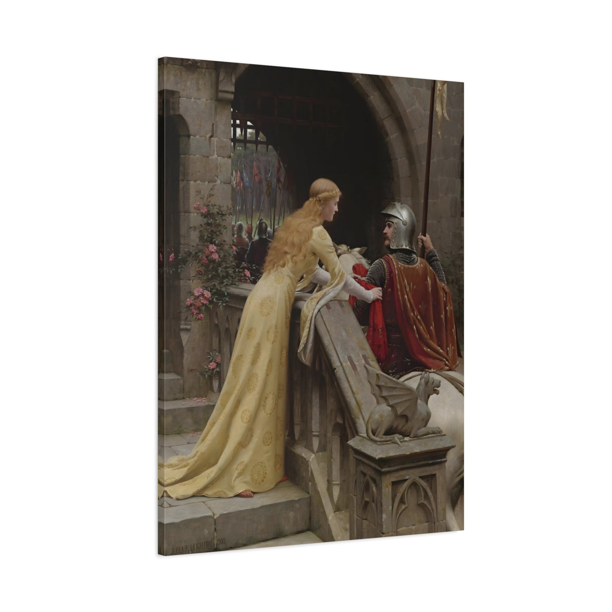 Edmund Blair Leighton God Speed - Canvas Wall Art Prints