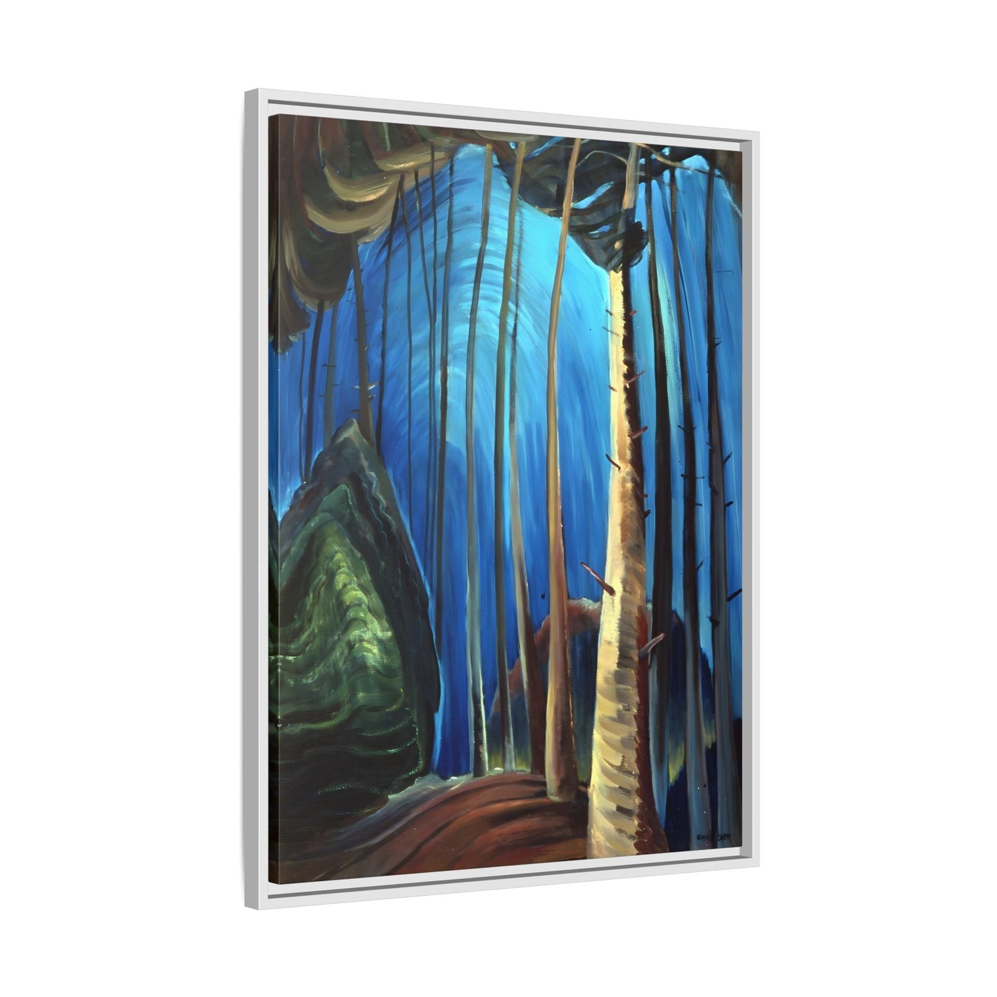 Emily Carr Blue Sky Canvas Print - Famous Canada Artist Wall Art Prints