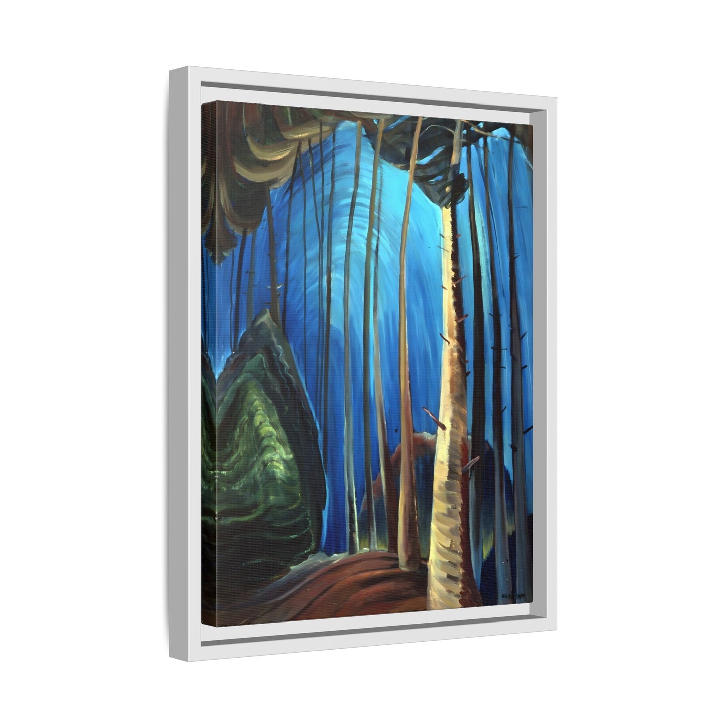 Emily Carr Blue Sky Canvas Print - Famous Canada Artist Wall Art Prints